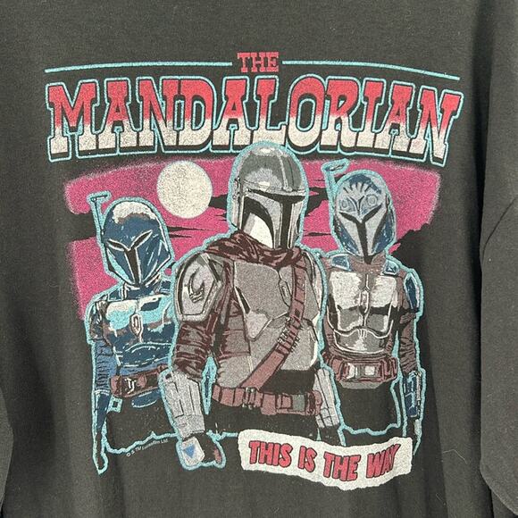 Junk Food Clothing Other - Junk Food Men's Mandalorian Long Sleeve Tee - Large - NWT